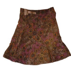 Vintage Diesel Velvet Floral Skirt